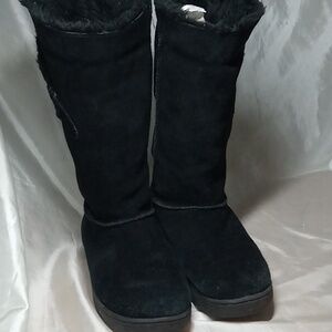 Winter boots black women's size 9